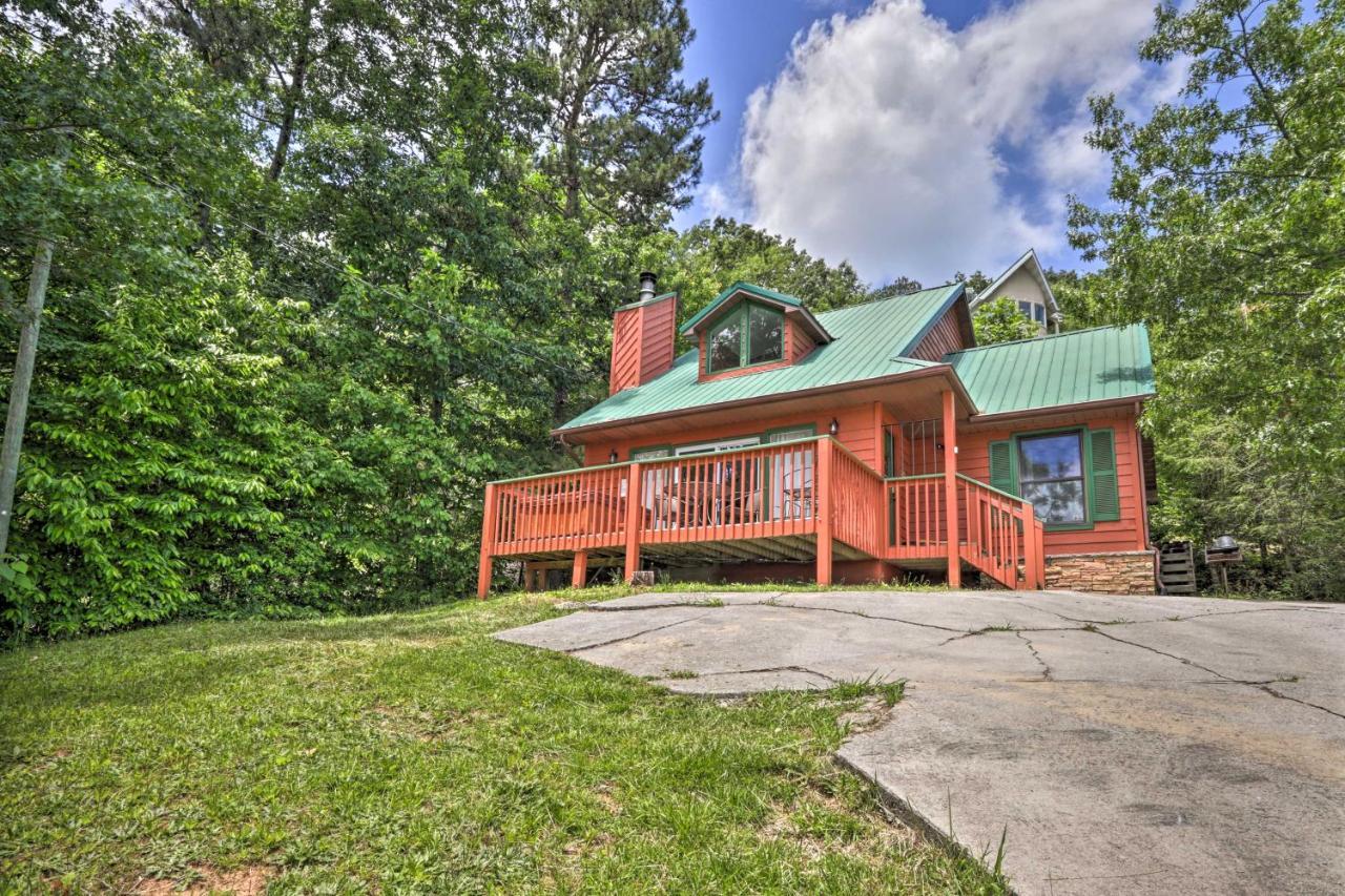 Gatlinburg Chalet Hot Tub, Sauna And Mountain View Luaran gambar