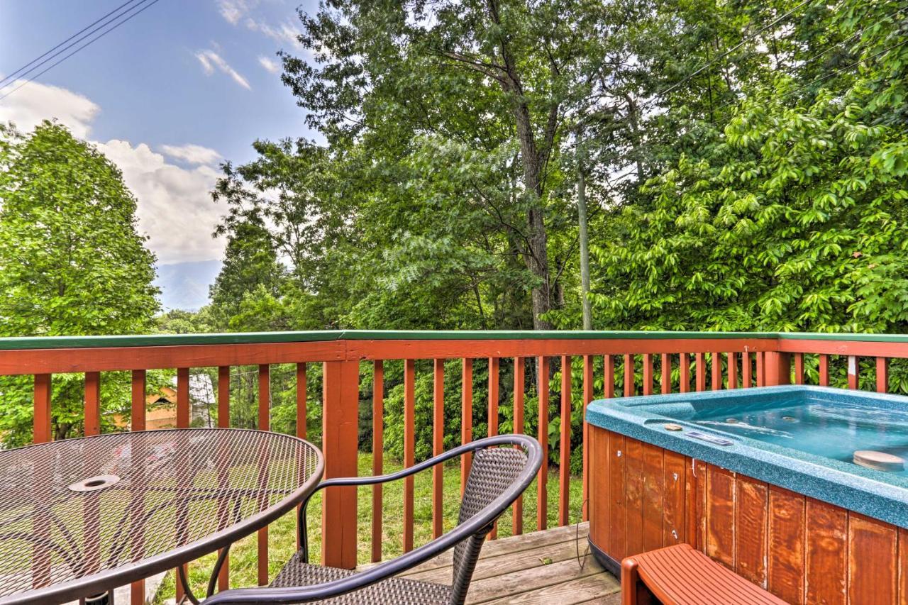 Gatlinburg Chalet Hot Tub, Sauna And Mountain View Luaran gambar